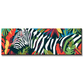 Painting by Numbers Panorama Zebra Colorful Plants